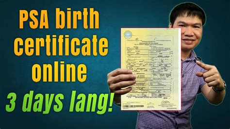 psa application form online|psa birth certificate online application.